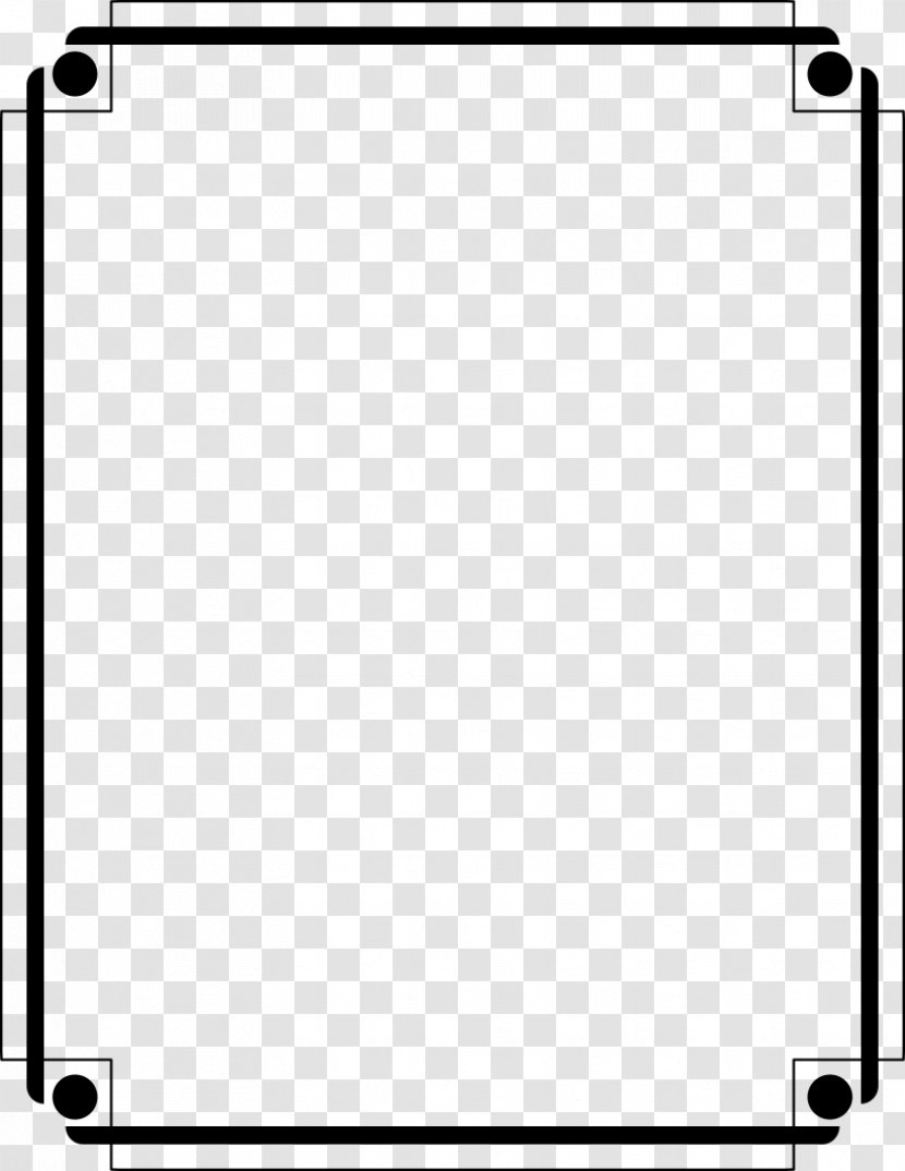 Borders And Frames Picture Clip Art - Monochrome - White Transparent PNG