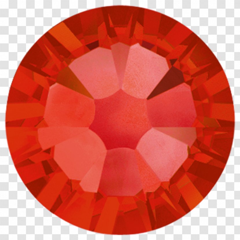 Imitation Gemstones & Rhinestones Swarovski AG Hotfix Crystal Red - Ruby - Glass Reflection Transparent PNG