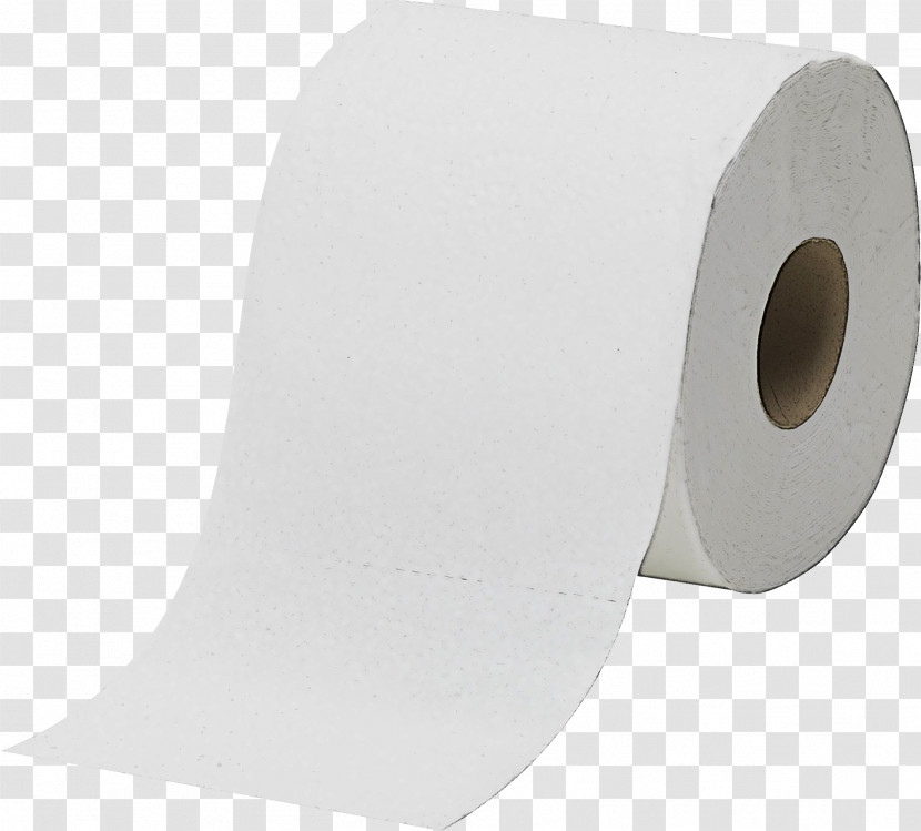 White Toilet Paper Paper Label Paper Product Transparent PNG