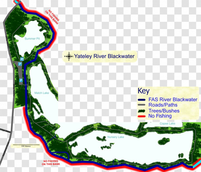 River Blackwater Yateley Surrey - Angling - River-water Transparent PNG