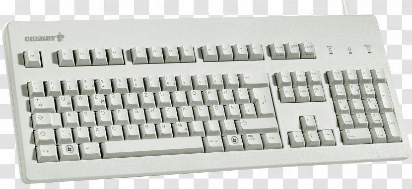 Computer Keyboard PlayStation 2 Cherry PS/2 Port Model M - Numeric Keypad Transparent PNG