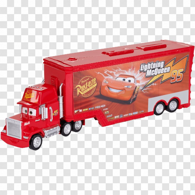 Lightning McQueen Mack Trucks Cars Pixar - 3 Transparent PNG