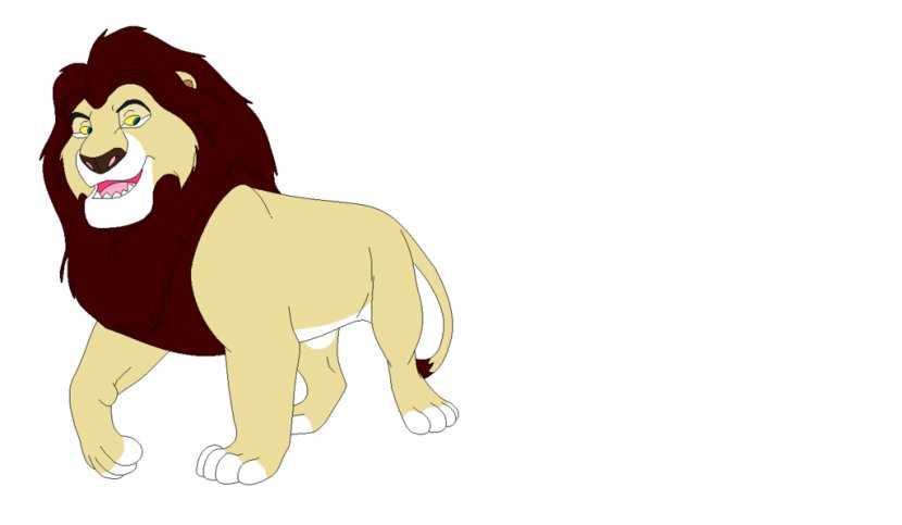 Lion Cartoon Roar Clip Art - Heart - Lioness Transparent PNG