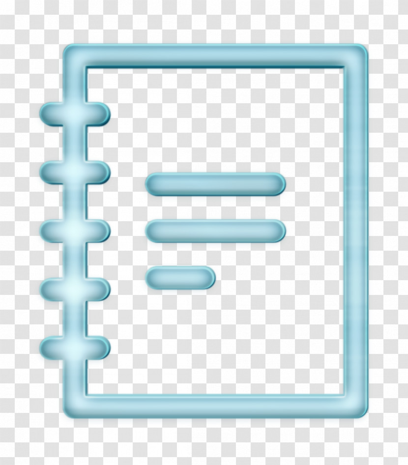 Notebook Icon Education Icon Transparent PNG
