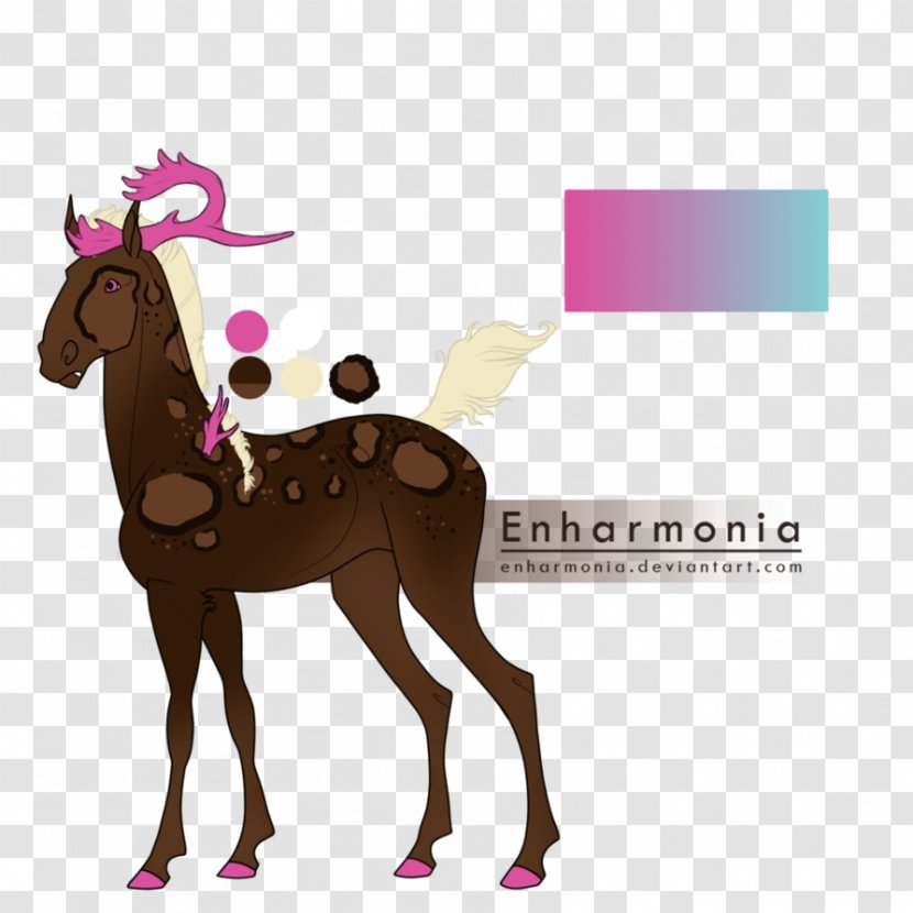 Horse DeviantArt Reindeer Painting Transparent PNG