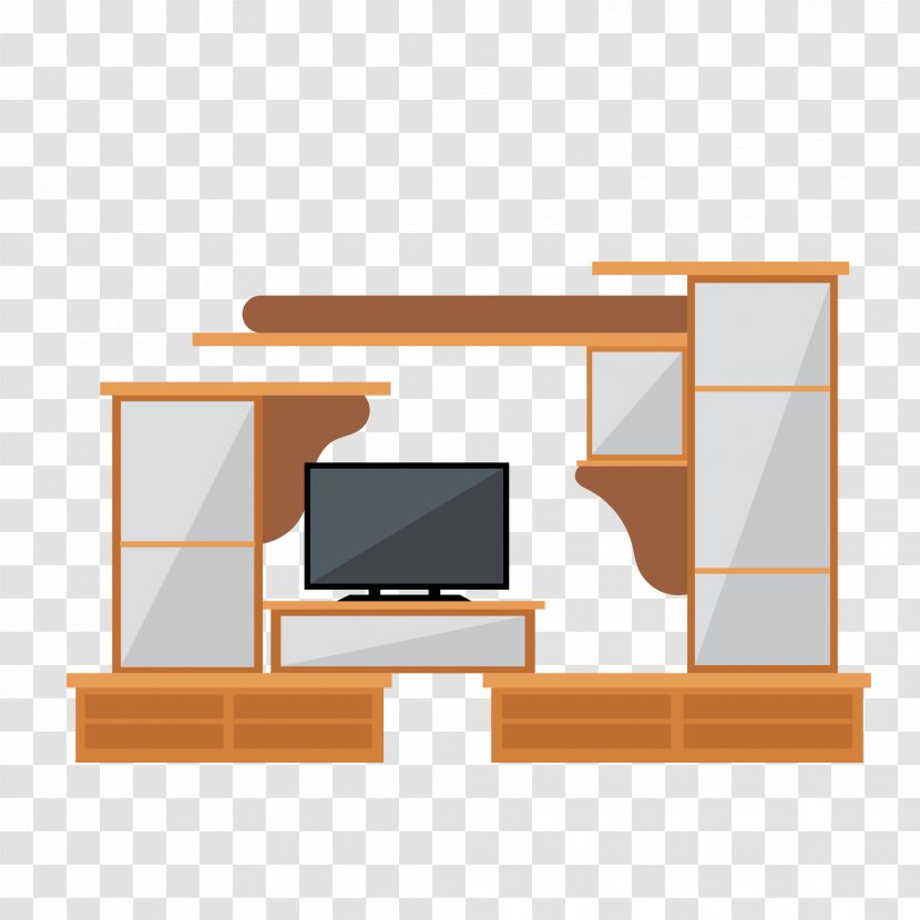 Shelf Table Furniture Living Room Design - Couch - Articles Transparent PNG