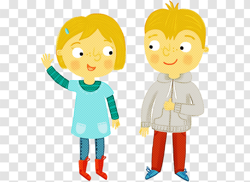 Cartoon Child Toy Gesture Transparent PNG