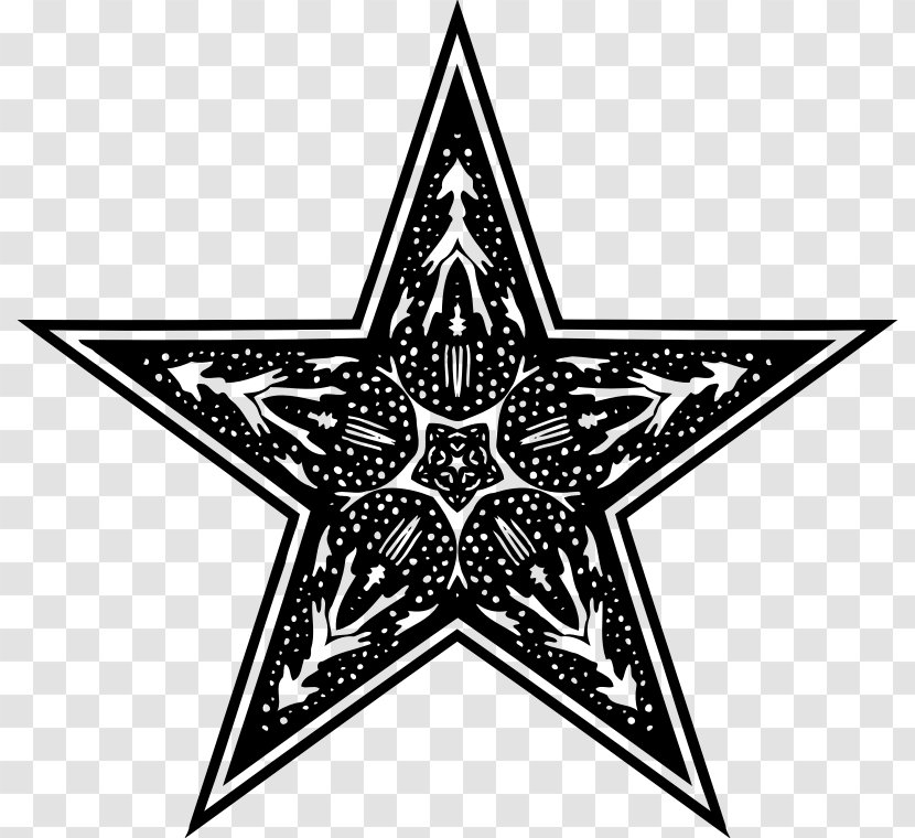 Star Clip Art - Gfycat - Ornamental Transparent PNG