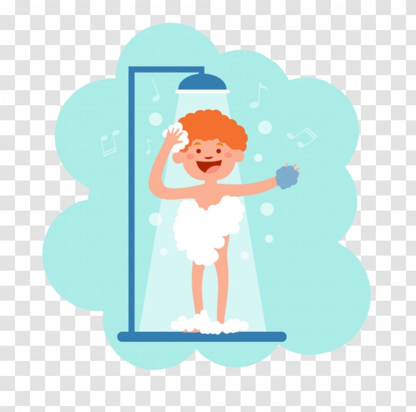 Shower Download - Art - Male Baby Pictures Transparent PNG