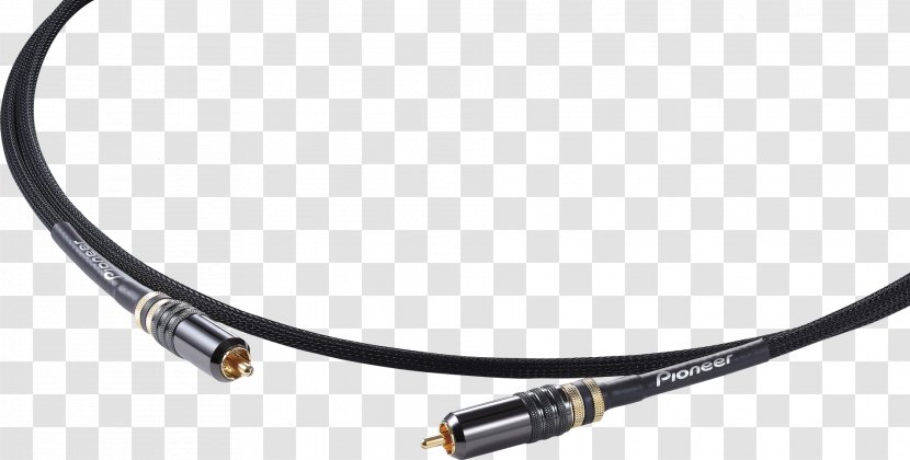 Coaxial Cable Electrical RCA Connector Pioneer DJ Corporation - Firewire - Chain Transparent PNG