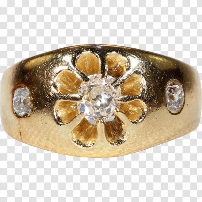 Engagement Ring Diamond Victorian Era Gold Transparent PNG