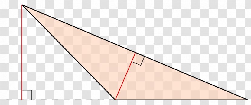 Triangle Altezza Altitude Geometry Line Segment - Square Pyramid Transparent PNG