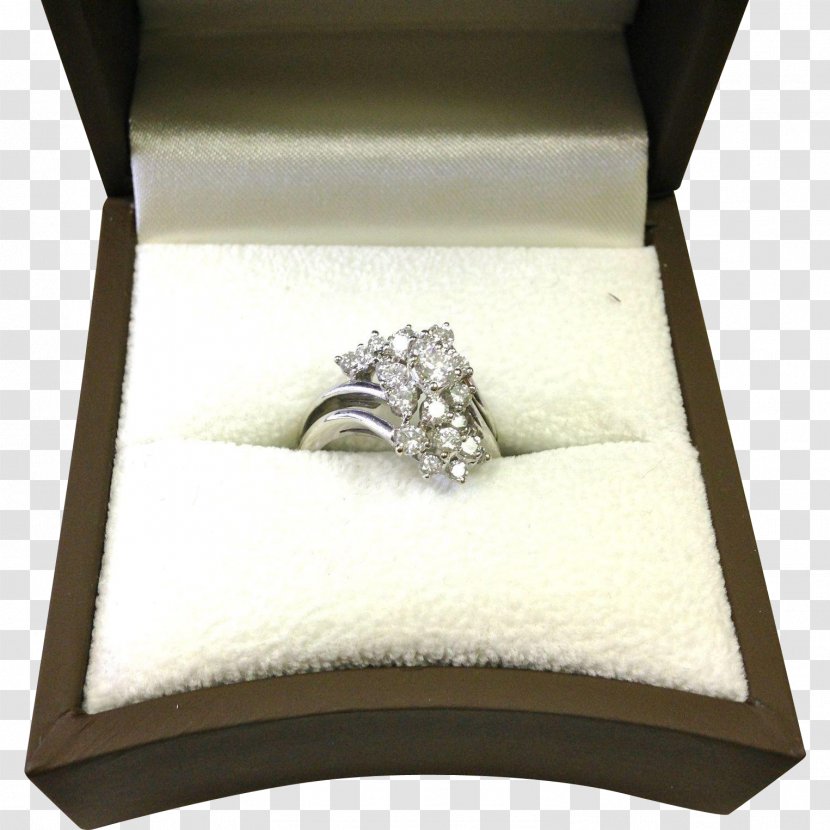 Engagement Ring Diamond Jewellery Gold - Box Transparent PNG