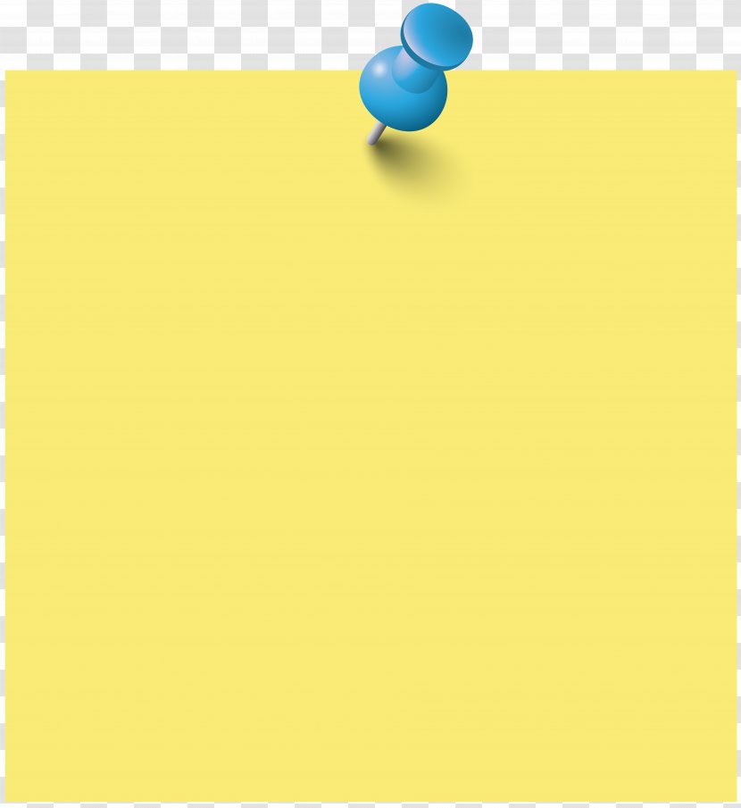 Paper Post-it Note Yellow Font - Product Design - Reminder Clip Art Image Transparent PNG