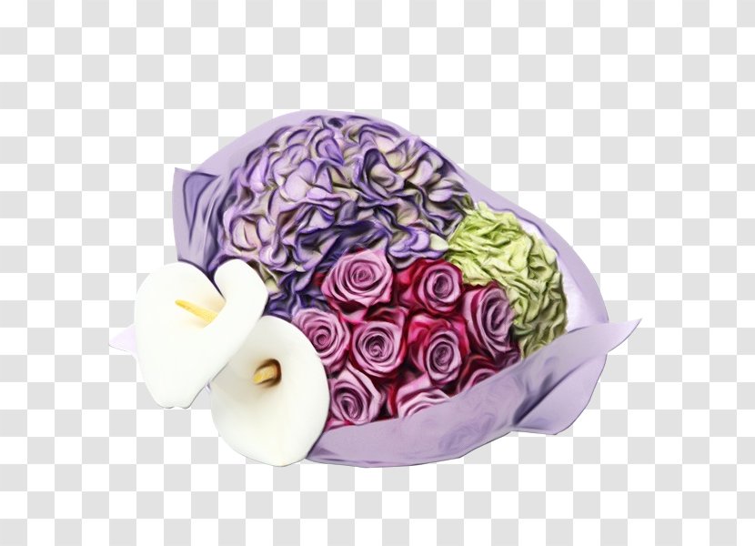 Rose - Violet - Petal Cut Flowers Transparent PNG