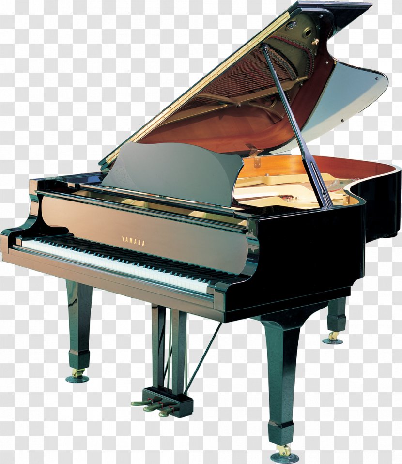 Grand Piano Yamaha Corporation Musical Instruments Clip Art - Silhouette - Instrument Transparent PNG