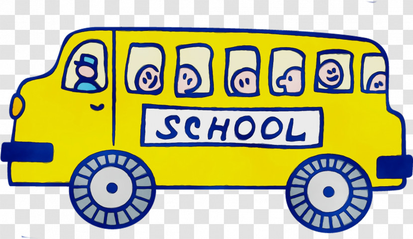 School Bus Transparent PNG