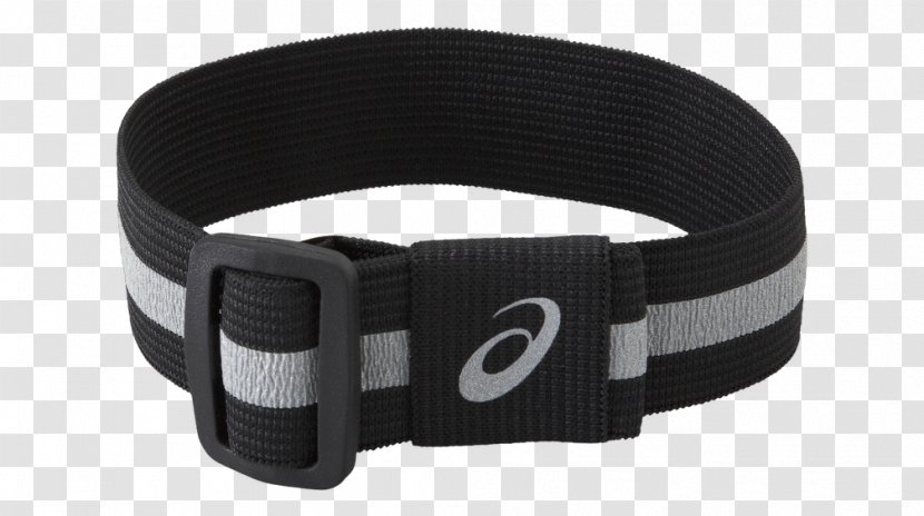 Belt ASICS Lite-Show Reflective Band - Clothing - Performance Black, Small Sports Shoes AccessoriesBelt Transparent PNG