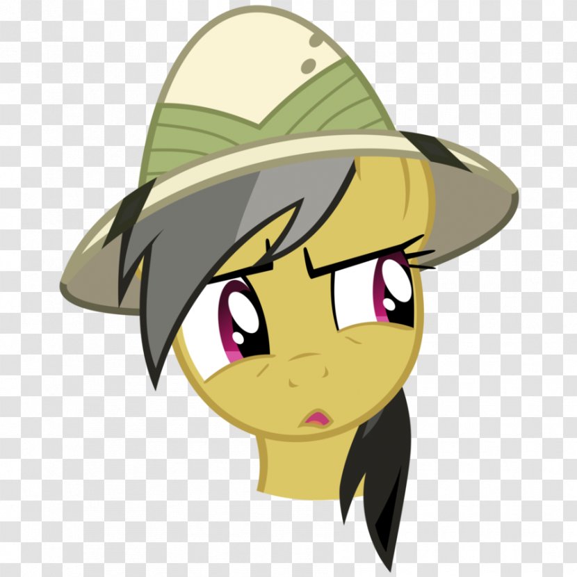 Pony Daring Don't Cowboy Hat Horse - Flower Transparent PNG