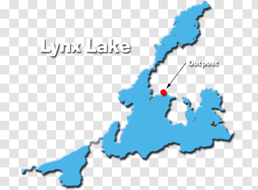 Mackay Lake Lynx Ontario Map - World Transparent PNG