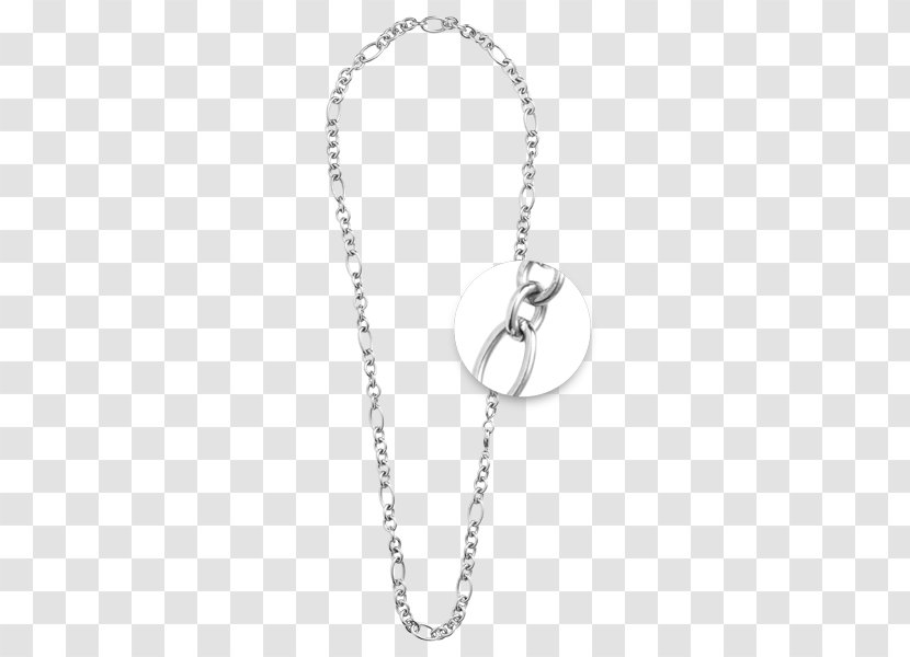 Necklace Charms & Pendants Body Jewellery Silver Chain Transparent PNG