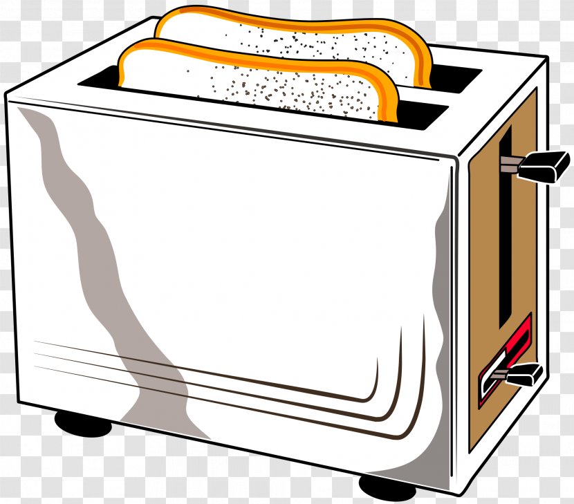 Toaster Clip Art Vector Graphics Openclipart - Home Appliance - Toast Transparent PNG