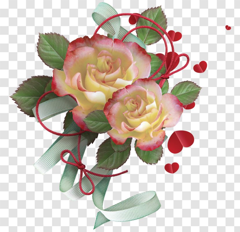 Garden Roses Flower Bouquet Cut Flowers Clip Art - Arranging Transparent PNG