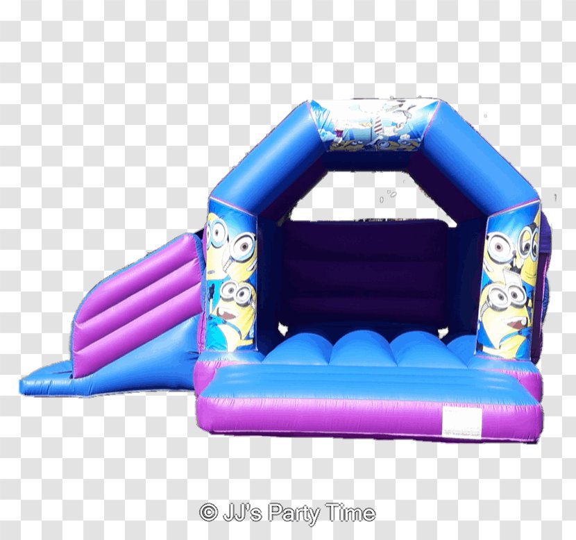 Inflatable Bouncers Castle Play Child - Purple - Bouncy Transparent PNG