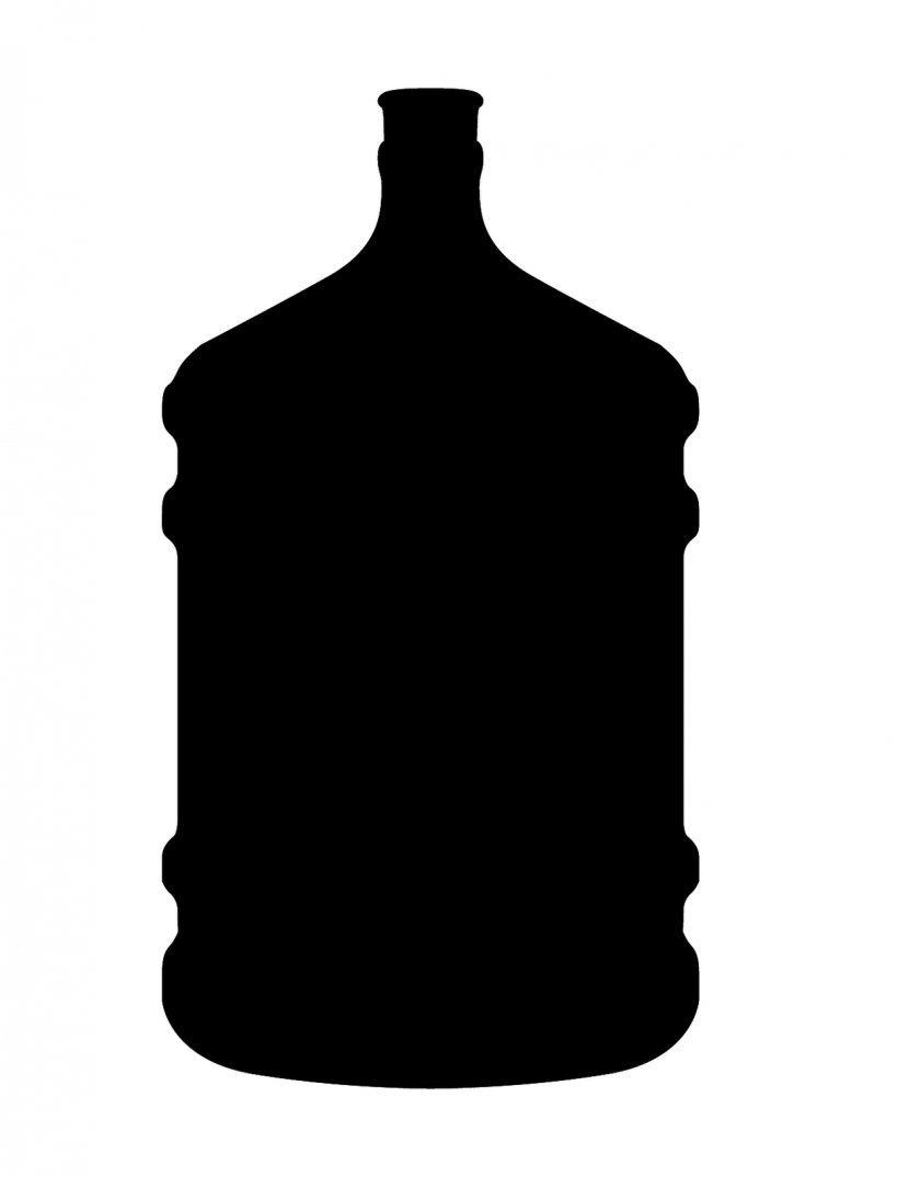 Water Bottle Silhouette Clip Art Transparent PNG