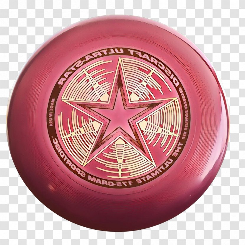 Pink Circle - Ultimate - Ball Frisbee Games Transparent PNG