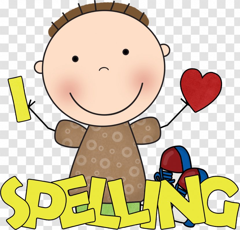 Spelling Bee Word Clip Art - Cartoon - Words Cliparts Transparent PNG