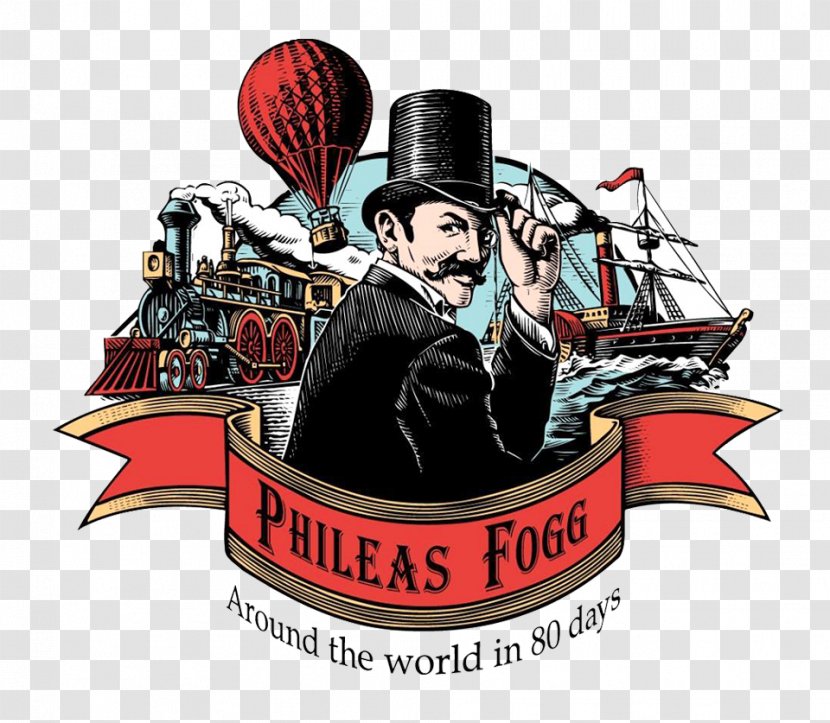 Logo Font - Label - Phileas Fogg Wager Day Transparent PNG
