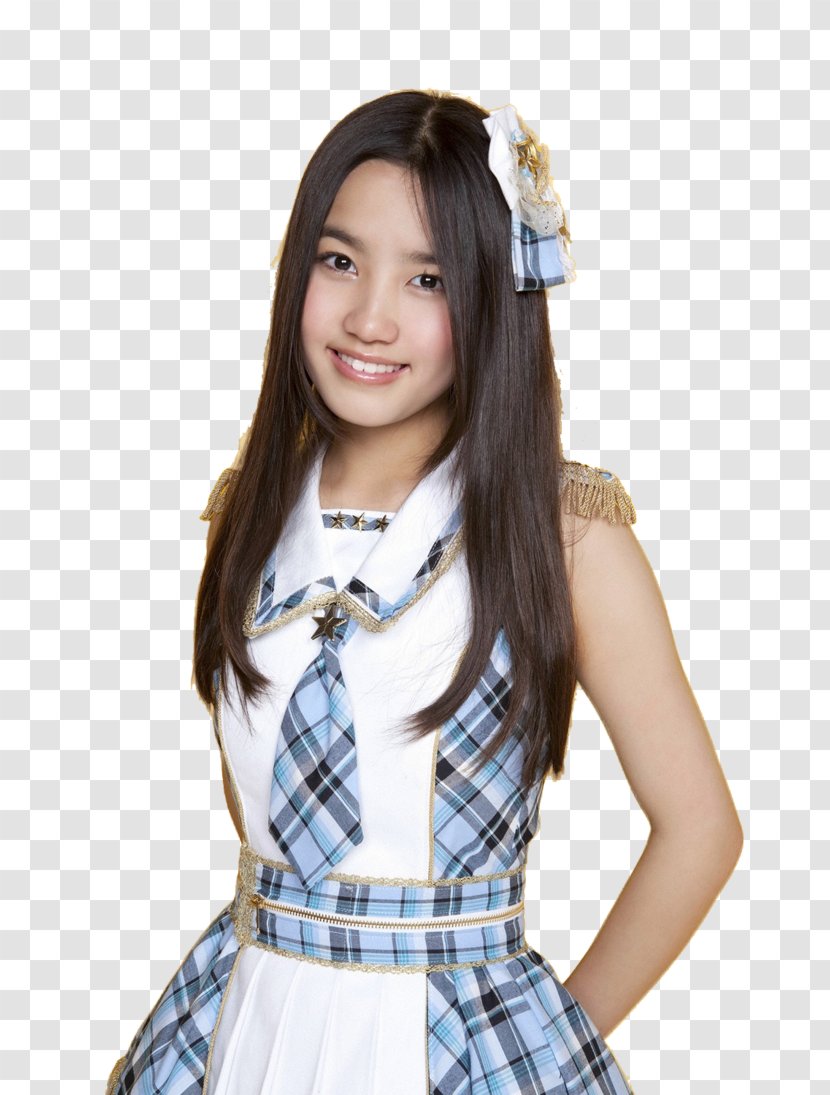 Rena Kato Model AKB48 Tartan - Cartoon Transparent PNG