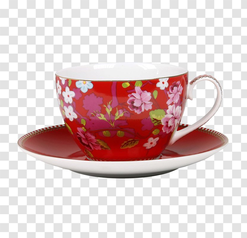 Cappuccino Tea Coffee Cafe Saucer - Mug - Chinese Transparent PNG