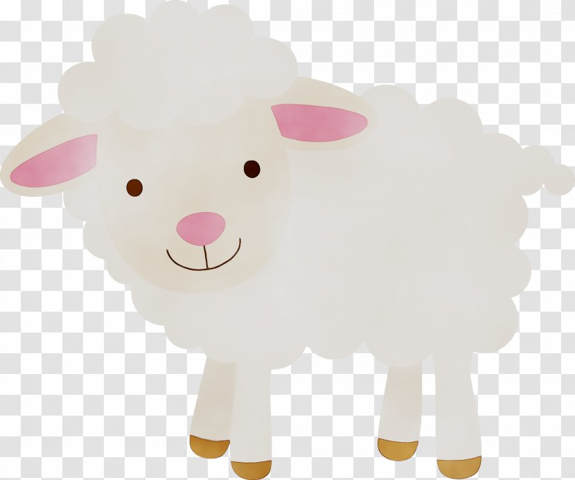 Sheep Cattle Stuffed Animals & Cuddly Toys Mammal Cartoon - Livestock Transparent PNG