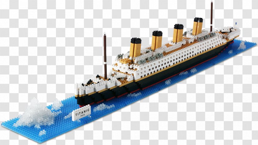 RMS Titanic Nanoblock NB‐021 Museum Titanic: Honor And Glory - Water Transportation Transparent PNG