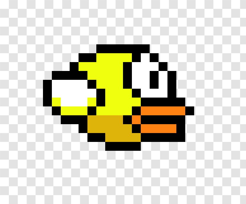 Flappy Bird Pixel Art Minecraft Image - Sprite Transparent PNG