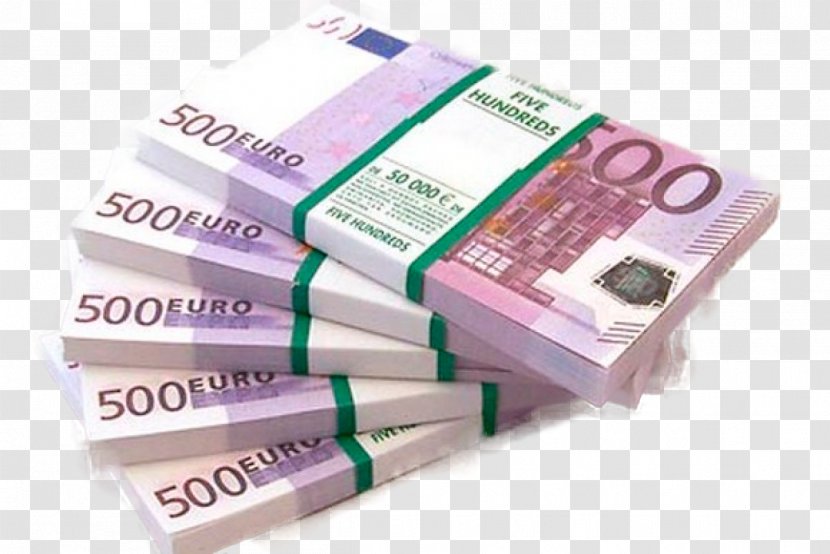 500 Euro Note 100 Russian Ruble Money - Saving Transparent PNG