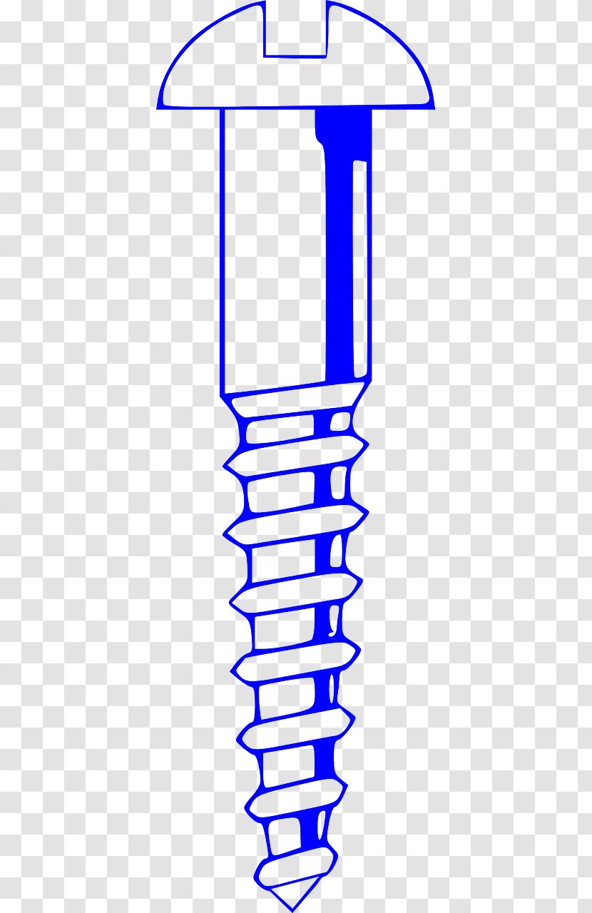 Screw Thread Bolt Clip Art - Machine Transparent PNG