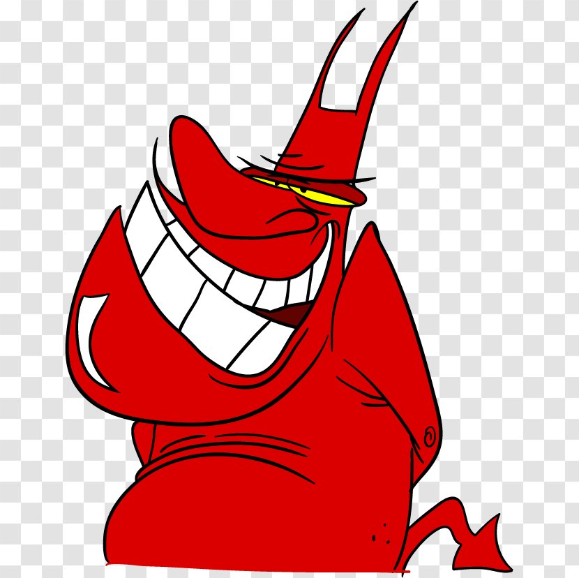 The Red Guy Cartoon Network Character - Headgear - Line Art Transparent PNG