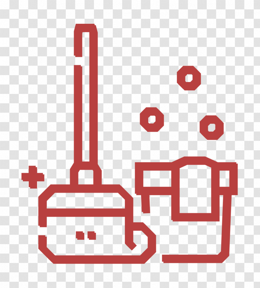 Mop Icon Cleaning Icon Transparent PNG