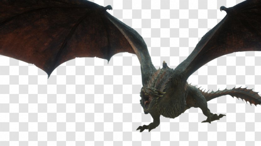 Daenerys Targaryen Drogon A Game Of Thrones The Dragon And Wolf - Mythical Creature - Season 7Dragon Transparent PNG