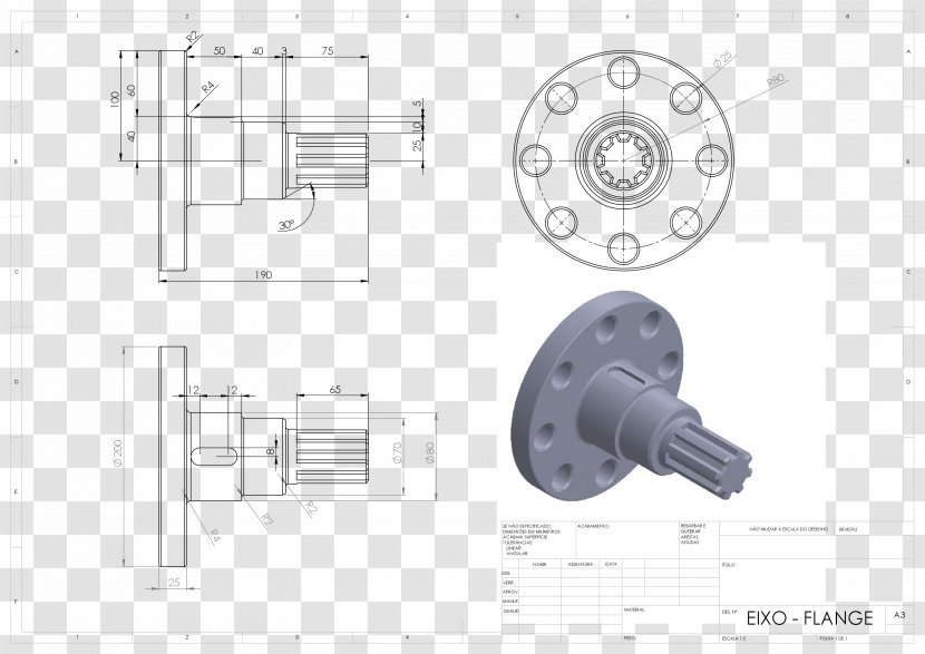 Technical Drawing Engineering Car Technology - Hardware Accessory Transparent PNG