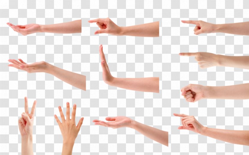 Hand Gesture Thumb Clip Art - Tree - Hands Transparent PNG