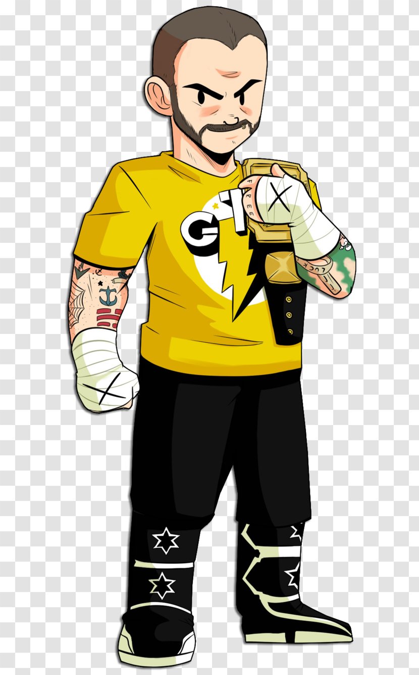 World Heavyweight Championship Cartoon Drawing Punk Rock - Tree - Cm Transparent PNG