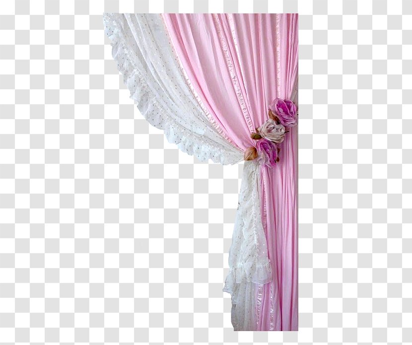 Front Curtain Drawing Clip Art - Curtains Transparent PNG
