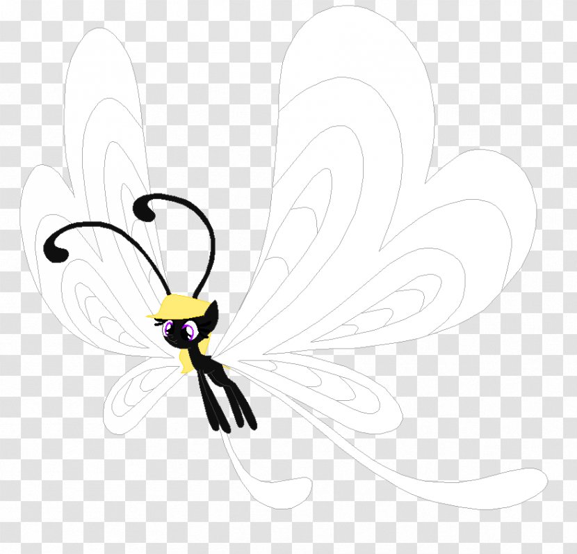 Honey Bee Butterfly Cartoon Clip Art - Flower Transparent PNG