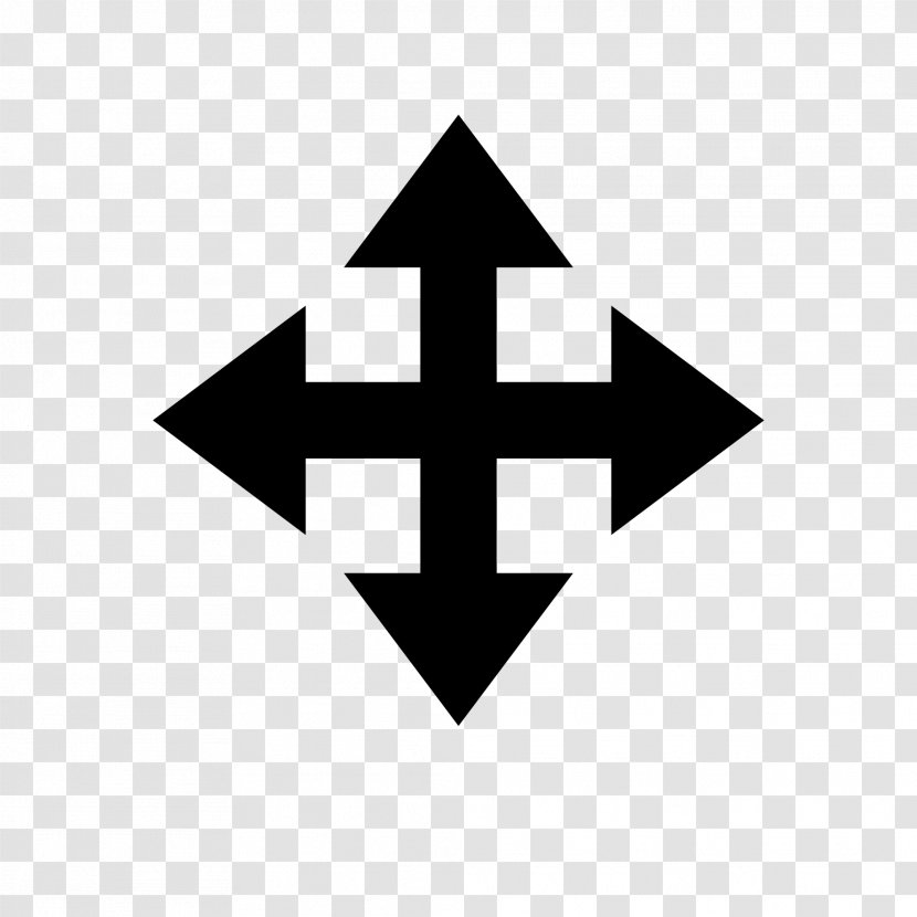 Arrow Symbol - Symmetry - Drag Transparent PNG