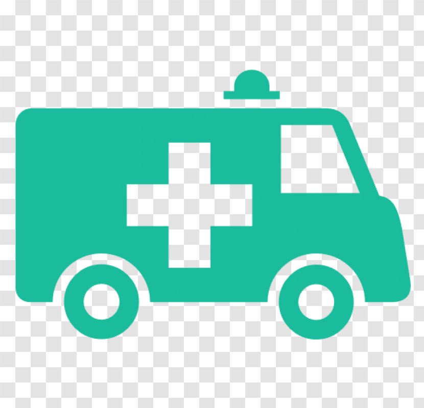 Clip Art Ambulance - Green Transparent PNG