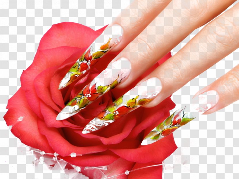 Nail Art Polish Manicure Beauty Parlour - European Transparent PNG